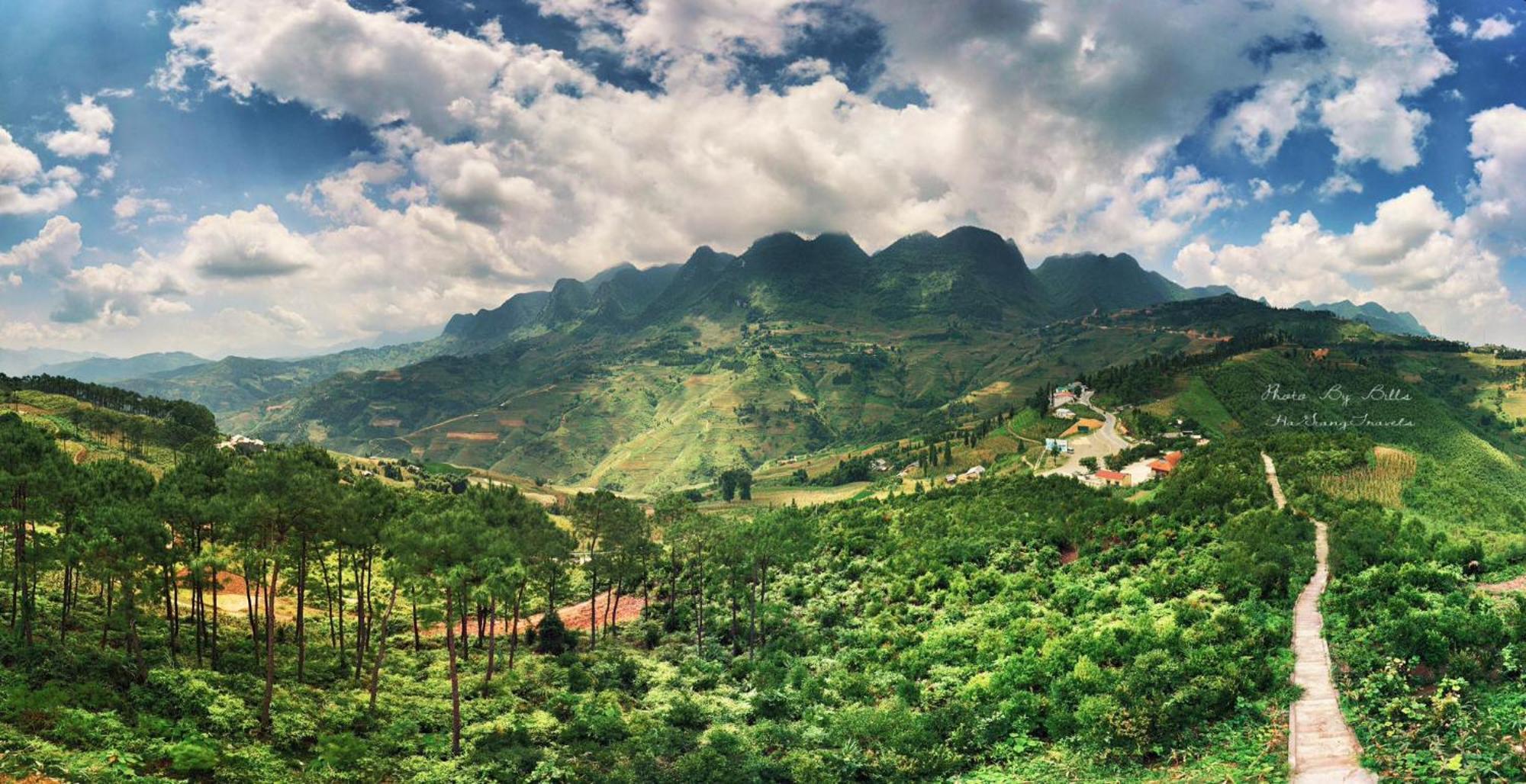 Hotel Golden Jungle House Ha Giang Exterior foto