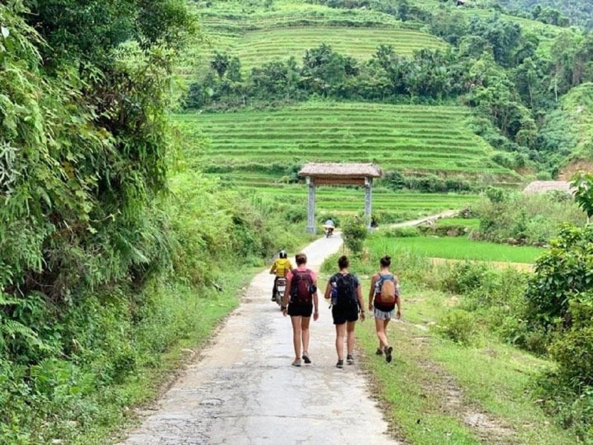 Hotel Golden Jungle House Ha Giang Exterior foto